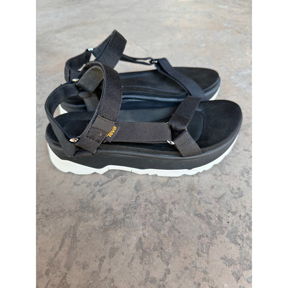 Teva Jadito Black Platform Sandals size 10 - Picture 4 of 11